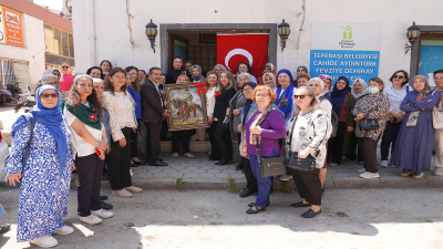 BAŞKAN ATAÇ: “BELDE EVLERİNİ SİZLER RENKLENDİRİYORSUNUZ”