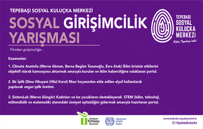 SOSYAL İŞ FİKİRLERİ ÖDÜLLENDİRİLDİ