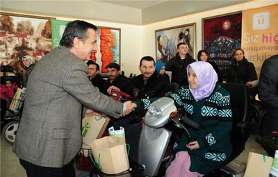 ENGELLİLERİN HAYALLERİ GERÇEK OLDU