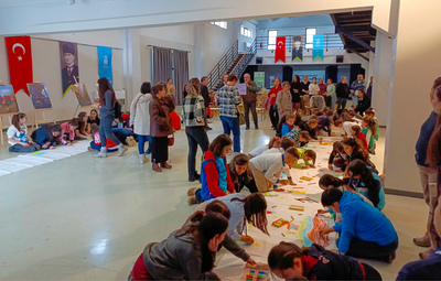 ÖĞRENCİLER DOĞAL AFETLER KONUSUNDA BİLGİLENDİRİLDİ