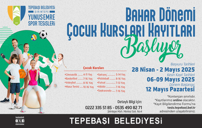 ÇOCUKLARA YÖNELİK KURSLAR İÇİN KAYITLAR BAŞLADI