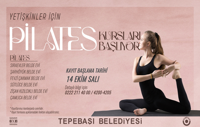 PİLATES KURSU İÇİN KAYITLAR BAŞLIYOR