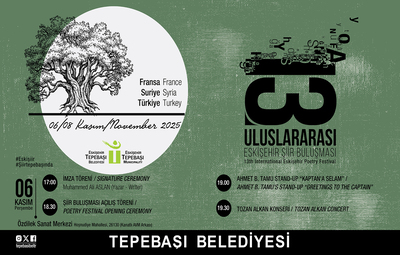 ESKİŞEHİR 13'ÜNCÜ KEZ ŞİİRLE BULUŞACAK