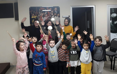 ÇOCUKLARA MÜZİK ALETLERİ TANITILDI