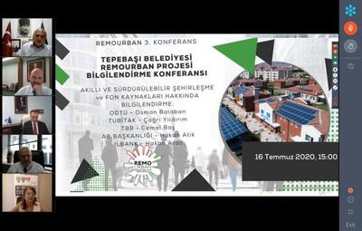 REMOURBAN'IN KAPANIŞ KONFERANSI YAPILDI