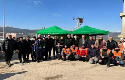 BAŞKAN ATAÇ VE CHP HEYETİNDEN DEPREMZEDELERE GEÇMİŞ OLSUN ZİYARETİ