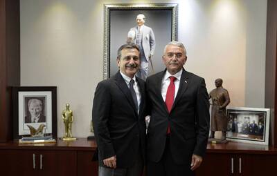 ESOGÜ REKTÖRÜ HASAN GÖNEN, ATAÇ'I ZİYARET ETTİ