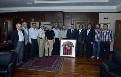 ESES'İN YENİ YÖNETİMİNDEN BAŞKAN ATAÇ'A ZİYARET