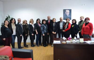 ÇALIŞMALARI YERİNDE İNCELEDİLER