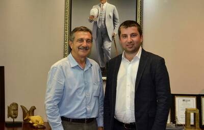 CHP TEMSİLCİSİNDEN BAŞKAN ATAÇ'A ZİYARET