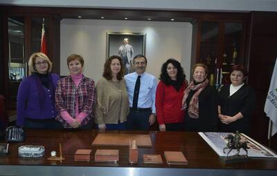 BAŞKAN ATAÇ KADIN ÜRETİCİLERE MÜJDE VERDİ