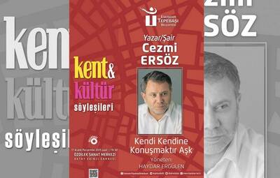 CEZMİ ERSÖZ TEPEBAŞI'NIN KONUĞU OLACAK