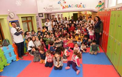 TEPEBAŞI HAYVAN SEVGİSİNİ ANKARA'DA ANLATTI