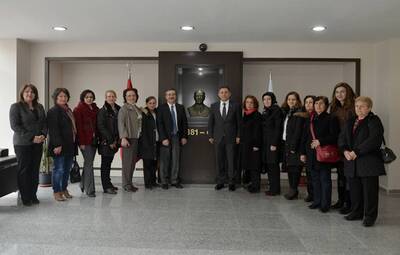 TEPEBAŞI'NIN KADINLARI BARO'YU ZİYARET ETTİ