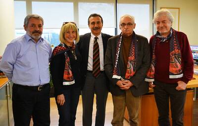 BAŞKAN ATAÇ YURT VE CUMHURİYET'İ ZİYARET ETTİ