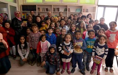 FEVZİ ÇAKMAK BELDE EVİ'NDE KÜTÜPHANE AÇILDI