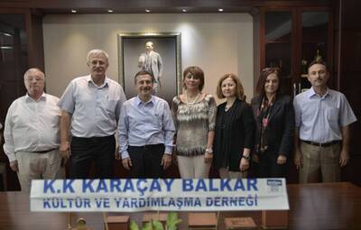  ATAÇ'A TEBRİK ZİYARETLERİ DEVAM EDİYOR