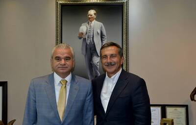  ETO BAŞKANI GÜLER, BAŞKAN ATAÇ'I ZİYARET ETTİ