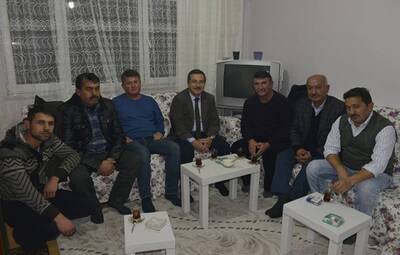 BAŞKAN ATAÇ ALPU'YA KONUK OLDU