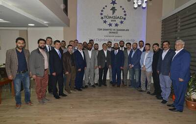 ATAÇ TÜMSİAD'I ZİYARET ETTİ