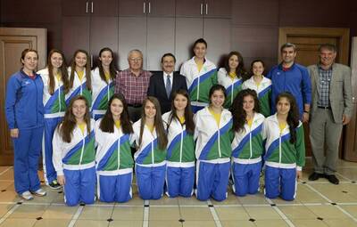 GENÇ SPORCULAR BAŞKAN ATAÇ'I ZİYARET ETTİ
