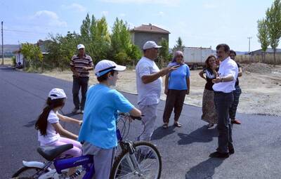 BAŞKAN ATAÇ ÇALIŞMALARI DENETLEDİ