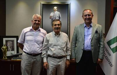 İSMAİL IŞIK'TAN AHMET ATAÇ'A ZİYARET