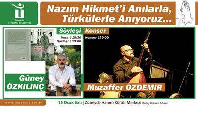 TEPEBAŞI BELEDİYESİ NAZIM HİKMET'İ ANIYOR  