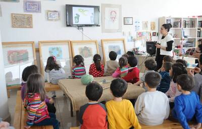 ÇOCUKLAR GERİ DÖNÜŞÜMÜ ÖĞRENİYOR