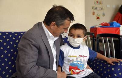 ENES'E BAŞKAN ATAÇ'TAN DOĞUM GÜNÜ SÜRPRİZİ