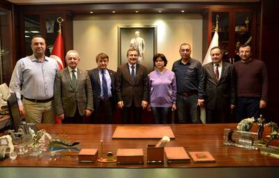 İNÖNÜLÜLERDEN ATAÇ'A ZİYARET