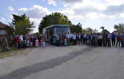 ATALANTEKKE VE TEKECİLER'DE OTOBÜS SEVİNCİ