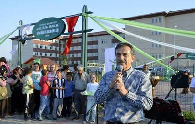 MUSTAFA MANSIZ TEPEBAŞI'NDA ÖLÜMSÜZLEŞTİ
