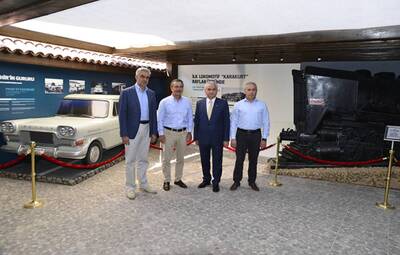 BAŞKAN ATAÇ ETO MÜZE'Yİ ZİYARET ETTİ