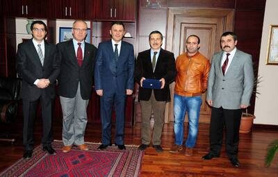 MHP İLÇE YÖNETİMİ ATAÇ'I ZİYARET ETTİ