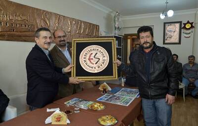 BAŞKAN ATAÇ SEYDER'İ ZİYARET ETTİ
