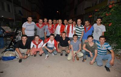 ATAÇ, KINALI KUZULARI ASKERE UĞURLADI