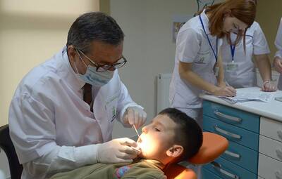2013 YILINDA 7 BİN 500 ÇOCUK SAĞLIKLI DİŞLERE KAVUŞTU