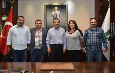 NAKLİYAT İŞ BAŞKAN ATAÇ İLE GÖRÜŞTÜ