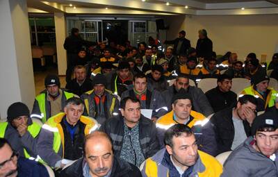TEMİZLİK İŞÇİLERİNE EĞİTİM 