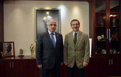 VALİ TUNA'DAN İADEYİ ZİYARET
