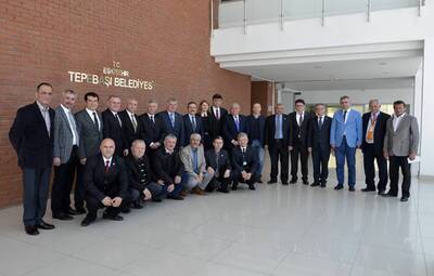 RUMELİ TÜRKLERİ BAŞKAN ATAÇ'I ZİYARET ETTİ