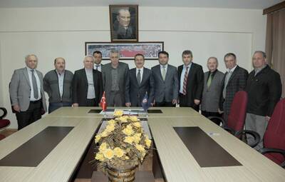 BAŞKAN ATAÇ'TAN TÜRK İŞ ZİYARETİ