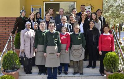 BAŞKAN ATAÇ, ÇUKURHİSARLI KADINLARI AĞIRLADI