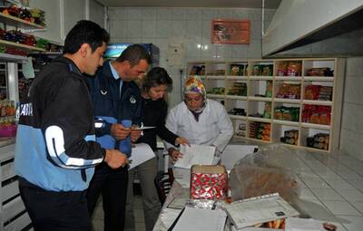 TEPEBAŞI ZABITASINDAN KANTİNLERE DENETİM