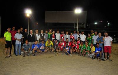 PLAJ FUTBOLUNDA ŞAMPİYON DC GÜVENLİK