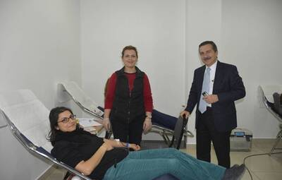TEPEBAŞI BELEDİYESİ'NDEN KAN BAĞIŞINA DESTEK