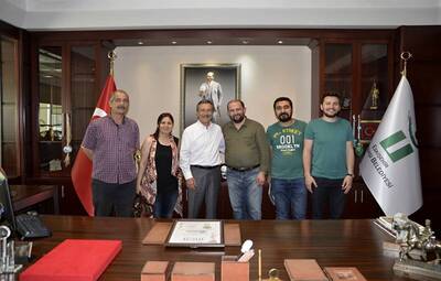 BAŞKAN ATAÇ'A ZİYARETLER DEVAM EDİYOR