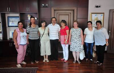 CHP Lİ KADIN VE GENÇLER BAŞKAN ATAÇ I ZİYARET ETTİ