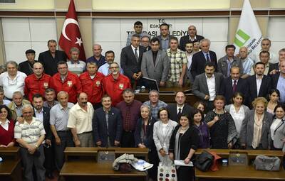 SİVİL TOPLUM ÖRGÜTLERİNDEN BAŞKAN ATAÇ'A ZİYARET